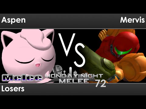 MNM 72 - Aspen (Jigglypuff) vs Mervis (Samus) Losers - Melee