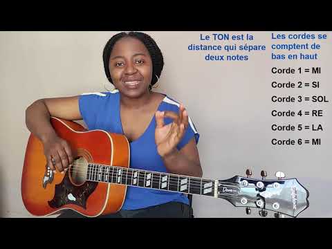 Cours de guitare 1 - Théorie musicale élémentaire (notes et accords)