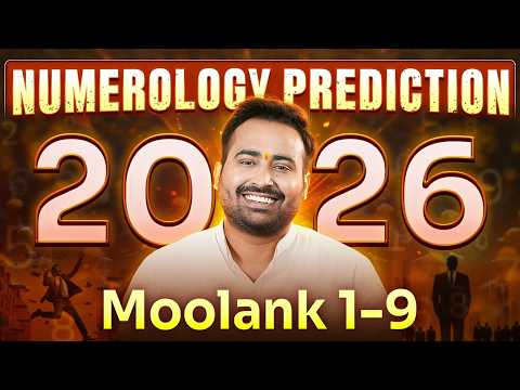 Numerology Prediction 2026 | Yearly Prediction For Moolank 1 to 9 | Astro Arun Pandit