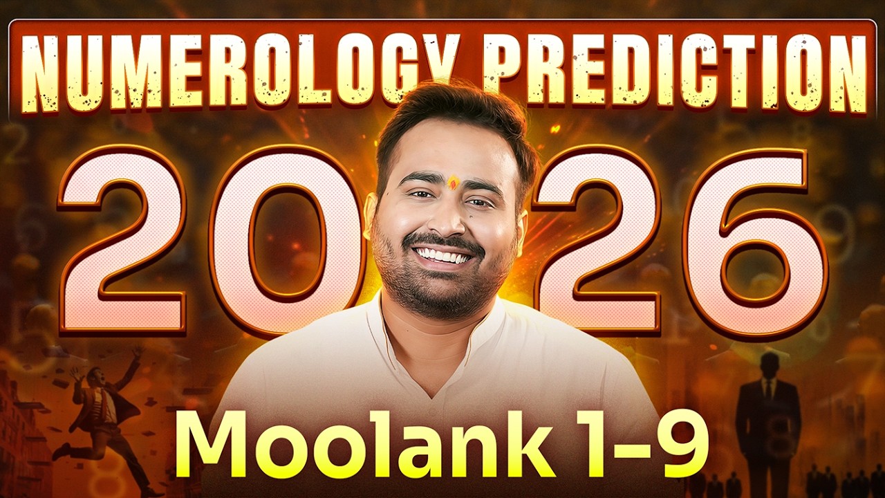 Numerology Prediction 2026 | Yearly Prediction For Moolank 1 to 9 | Astro Arun Pandit