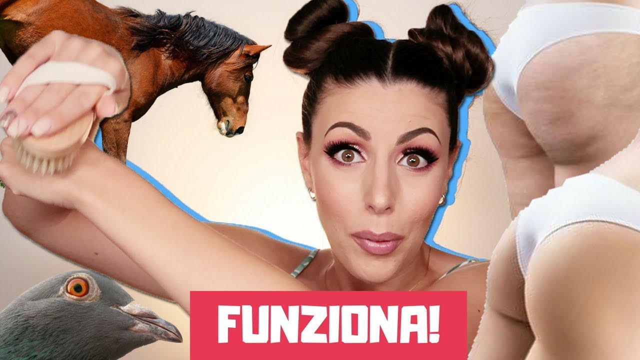 ELIMINARE la Cellulite con le Spazzole per i Cavalli! 🐴😱