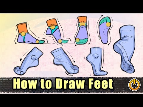 Drawing Feet The Right Way!