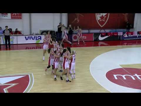 1ZLS   KKŽ Crvena zvezda - ŽKK Radivoj Korać 54:69 5.10.2019