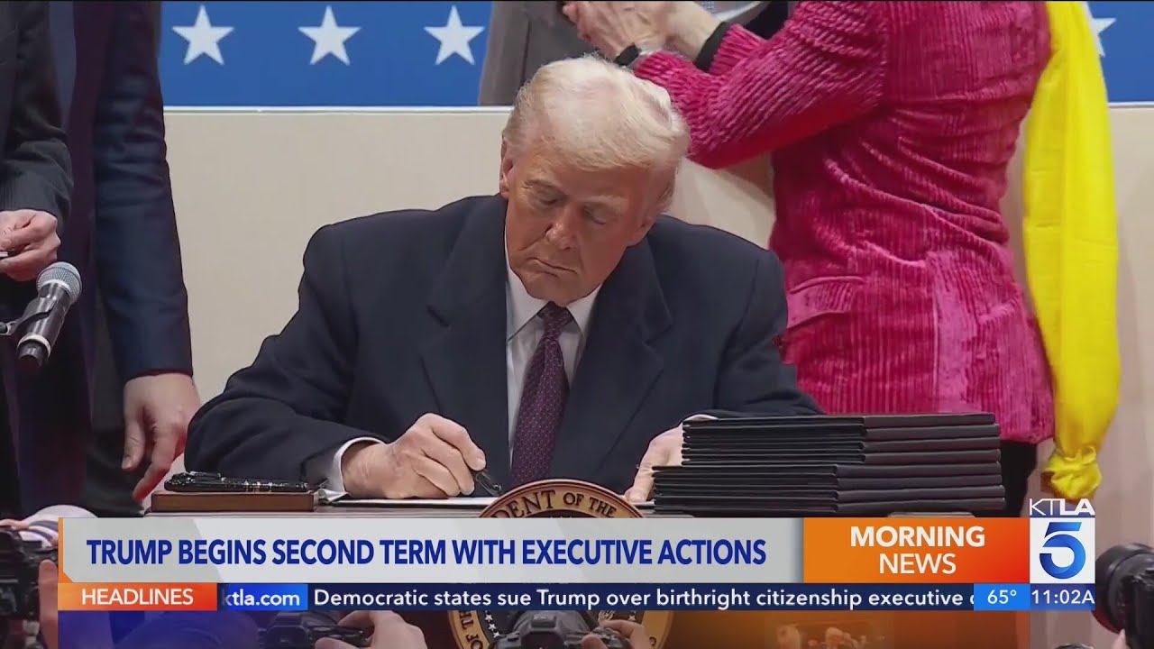 California among states to sue over Trump’s executive order to end birthright citizenship