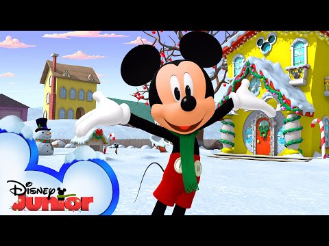Mickey's Holiday Party ❄️| Music Video | Disney Junior