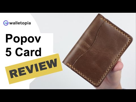 Popov Leather 5 Card Wallet, unimpressive or perfectly simple?