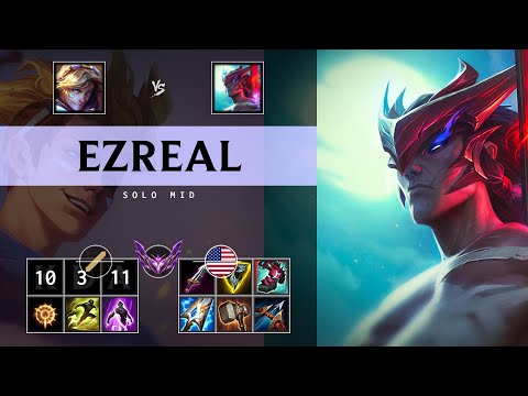 Ezreal Mid vs Yone: Dominating - NA Master Patch 25.S1.1