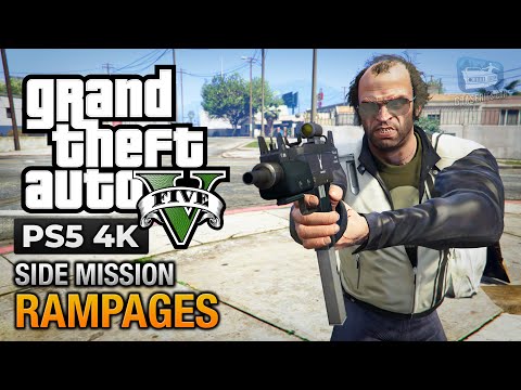 GTA 5 PS5 - Rampages [100% Gold Medal Walkthrough]