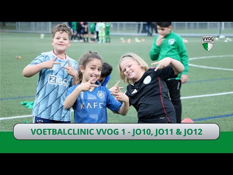 Voetbalclinic JO10, JO11 en JO12 door VVOG 1