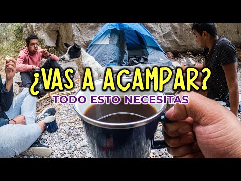 Todo lo que necesitas para ACAMPAR ✅ que no te falte nada ⛺ TIPS Y MÁS