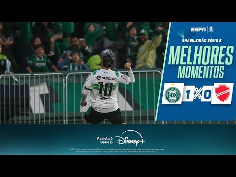 Gols e lances de Coritiba x Vila Nova-GO