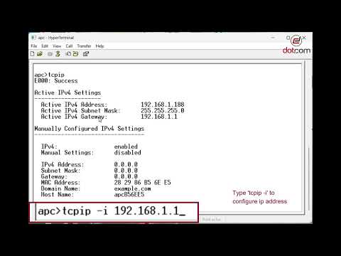 How to Set Up APC Network Management Card AP9544 | Step-by-Step Guide
