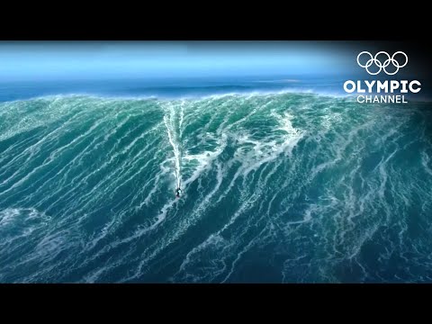 Extreme Sports - Surfing 31-feet Tall Waves