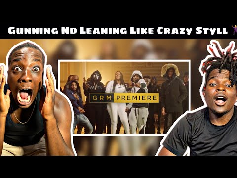 American Reaction To Russ - Gun Lean (Remix) ft. Taze, LD, Digga D, Ms Banks & Lethal Bizzle