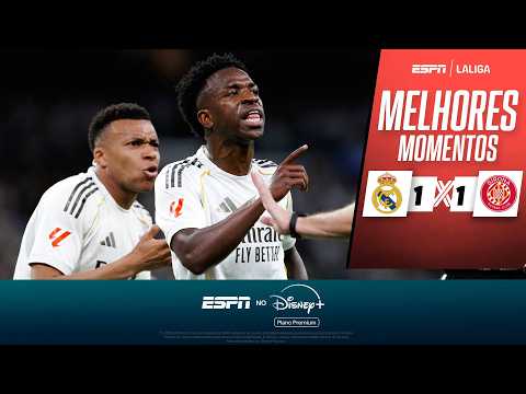 Gols e lances de Real Madrid x Girona