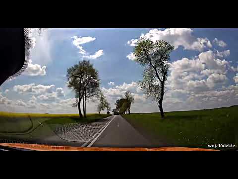 Polskie Drogi | Polish Roads | Driving in Poland - 27/04/2024 Łódzkie, Brzeziny, Koluszki, Tarczyn