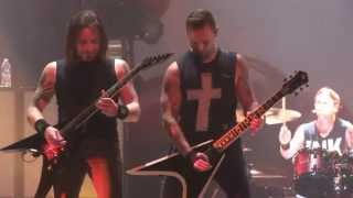 BULLET FOR MY VALENTINE - Take It Out On Me (Instrumental) LIVE @ HOB Myrtle Beach 10/24/2013