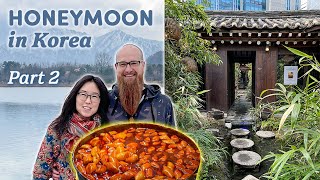 Honeymoon Vlog: Korean Cafes, Traditional Markets, Hidden Bar & More! (PART 2)