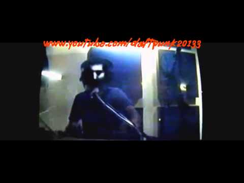 Thomas Creating Vocals For Around The World DAFT PUNK