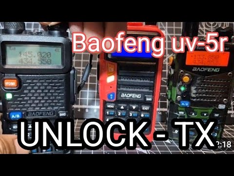 UNLOCK - BAOFENG UV5R