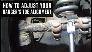 How To Adjust The Toe Alignment on a Ford Ranger