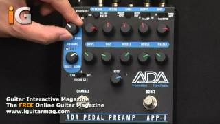 Video thumbnail for A/DA APP-1 Pre Amp Review With Tom Quayle Guitar Interactive Magazine Issue 12 by Guitar Interactive Magazine