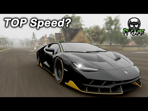 Lamborghini Centenario TOP Speed and Gameplay! | Forza Horizon 4