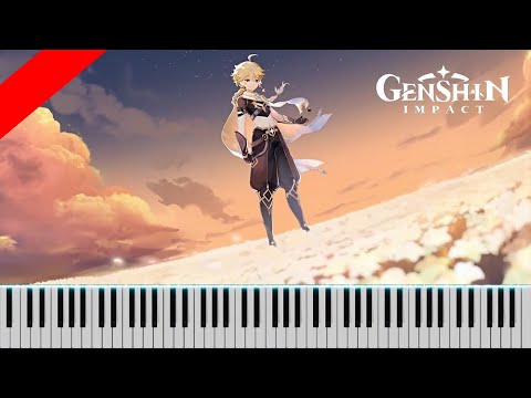 [Genshin Impact OST] Teyvat Chapter Storyline Preview: Travail | Piano Music Video