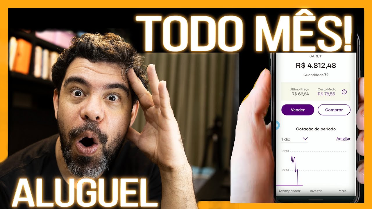 Receba Aluguel todo mês, investindo pouco e utilizando apenas o celular! Em poucos minutos!!