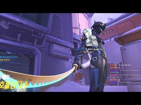 WATER BEST GENJI IN THE WORLD?! POTG! [ OVERWATCH SEASON 21 TOP 500 ]