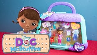 Doc McStuffins Toy - Doc McStuffins On the Go Stuffy Playset by Disney Junior