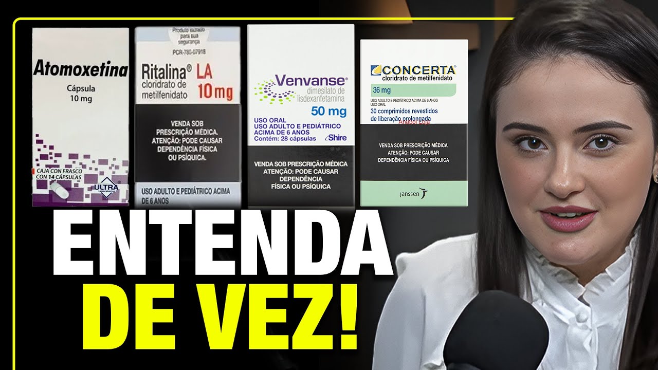 Atomoxetina, Ritalina, Venvanse e Concerta: Tudo que você precisa saber!