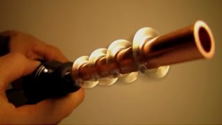 Spinning Copper Tube and Ring Magnets | Magnet Tricks