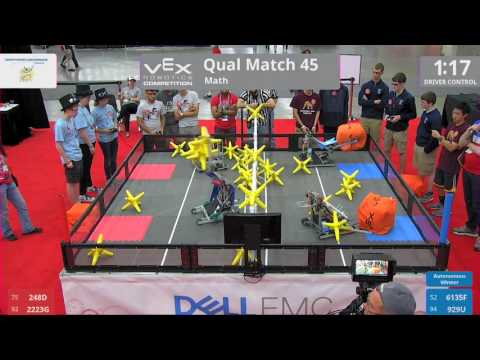 2017 VRC Math Q45 - 248D 2223G vs 6135F 929U - 32 to 35