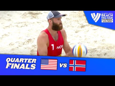 Schalk/Bourne vs. Mol, H./Berntsen - Quarter Finals Highlights Itapema 2023 #BeachProTour