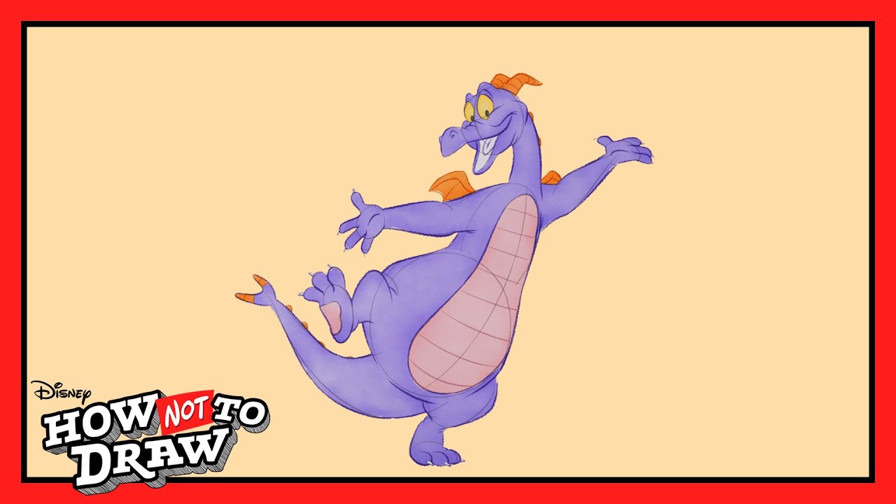 Figment Cartoon Comes to Life! 🖊️💜 | How NOT To Draw | @disneychannelanimation