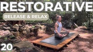 20-Min Restorative Yoga for Nervous System Reset | THE YOGA METHOD | #nervoussystemregulation #yoga