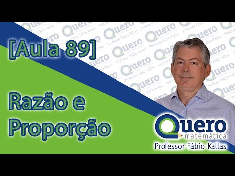 [Aula 89] ENEM - Razão e Proporção