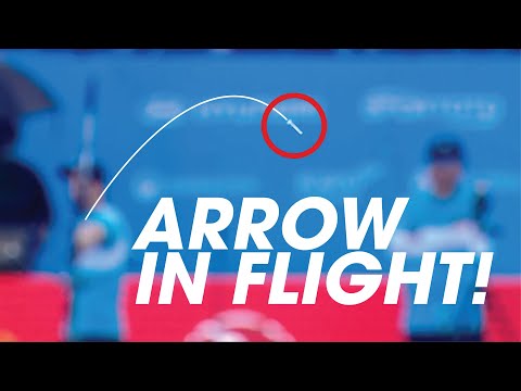 Slow motion arrow flight compilation – recurve men | 2025 World Championships