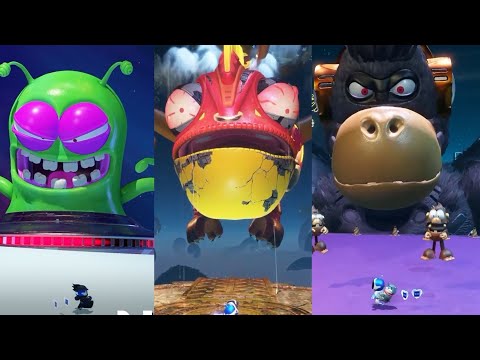 Astrobot All Boss fights 2024 Ps5