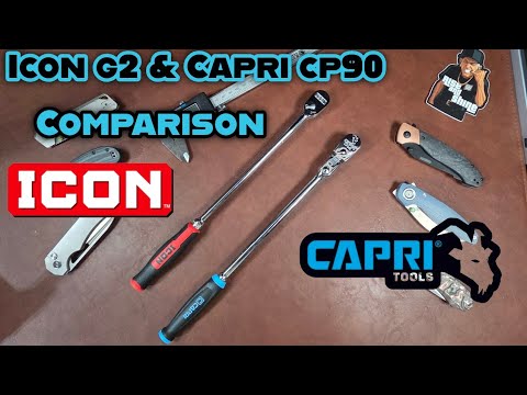 Harbor Freight Icon G2 vs Capri Tools 14 XL Ratchet Comparison