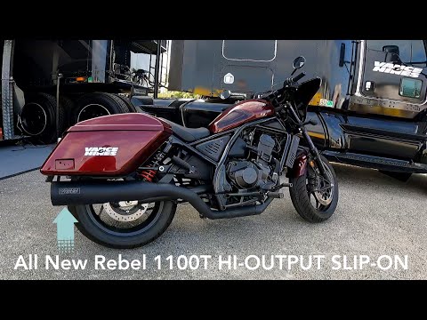 2023 Honda Rebel 1100T with Vance and Hines Exhaust | Not too Loud!