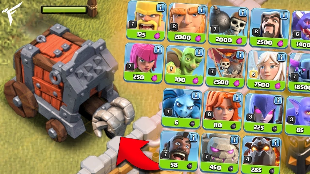 QUALI SONO LE MIGLIORI TRUPPE D'ASSEDIO Clash of clans