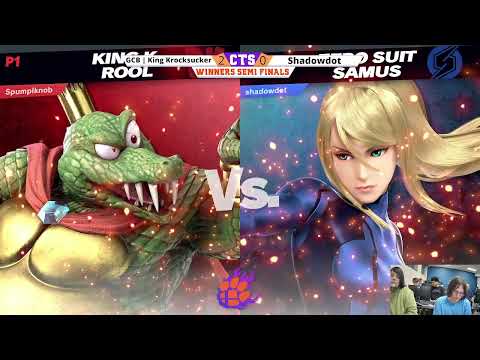 Clocktower Smash 118 - WS - King Krocksucker (King K. Rool) vs. Shadowdot (Zero Suit Samus) - SSBU