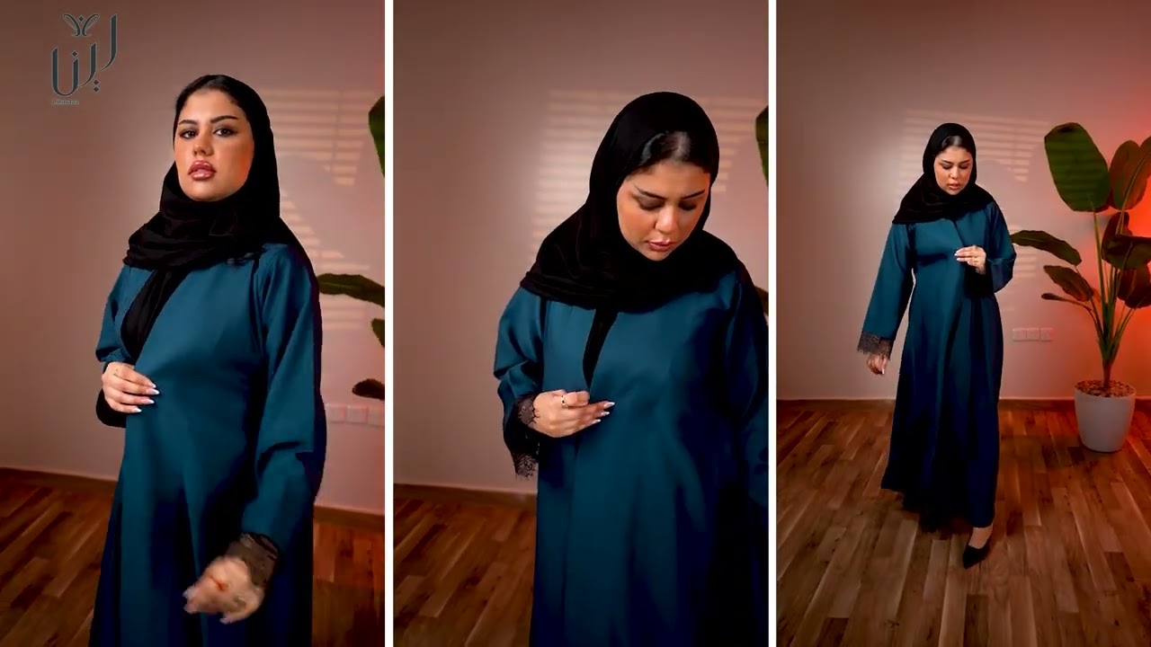 أنوثة وخفّة تختصر كل المعاني.. عبايتكِ من لين 🦋✨