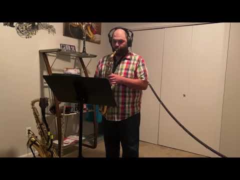 2020 - 2021 TMEA All State Jazz Saxophone Audition Etude #3