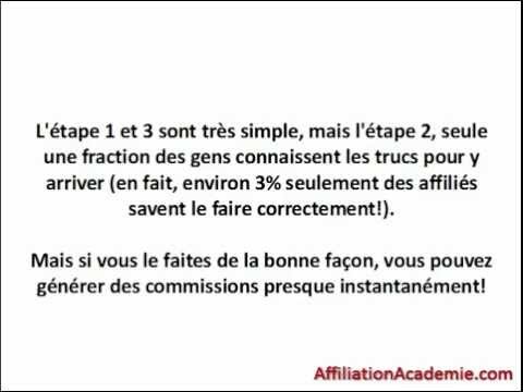 comment gagner de l'argent avec l'affiliation