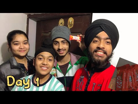 Happy chocolate🍫❤️day ( Day 1 at maasi house ) / Harjinder vlogs ❤️👀 #harjindervlogs #chocolate