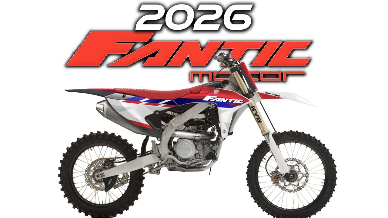 2026 FANTIC MOTOCROSS BIKES ANNOUNCED!