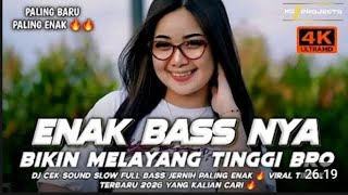 Download lagu ENAK BASS NYA BIKIN MELAYANG TINGGI BRO | DJ CEK SOUND SLOW FULL BASS TERBARU FYP TIKTOK BIKIN CANDU mp3
